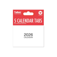 Calendar Tabs 2027