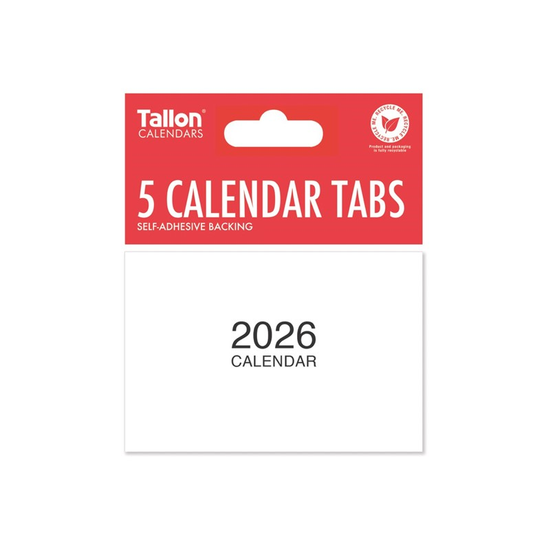 Calendar Tabs 2027