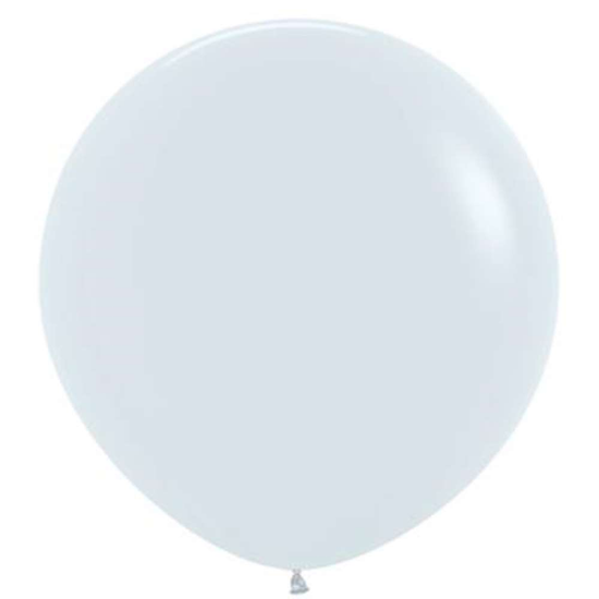 Sempertex Fashion White 36" Latex Balloons 2pk