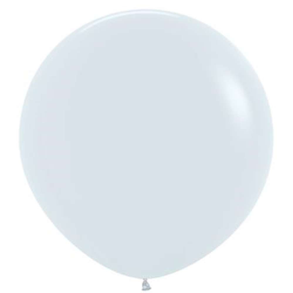 Sempertex Fashion White 36" Latex Balloons 2pk