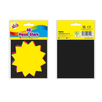 Flourescent Flashes 10x10cm 40pk