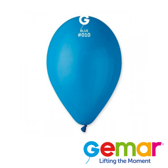 Gemar Standard Blue 13" Latex Balloons 50pk