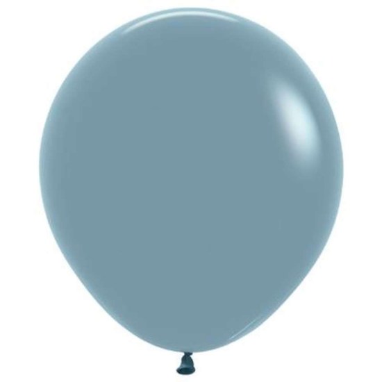Sempertex Pastel Dusk Blue 18" Latex Balloons 25pk