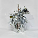 Silver Tiger Feet Balloon Weight 170g, decorative metal weight with tiger foot design for securing balloons.