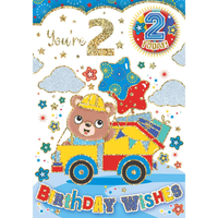 Xpress Yourself C50 Birthday Age 2 6pk