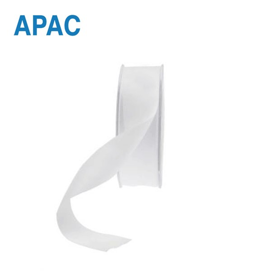 APAC Ribbon Satin White 25mm x 20M