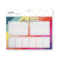 Eurowrap Desk Planner Rainbow