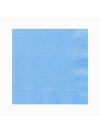 Unique 20 Pack Beverage Napkins Powder Blue