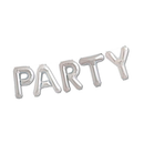 Foil Banner Party Silver 12