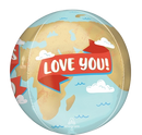 Anagram Foil Balloon Orbz World's Best Dad 16