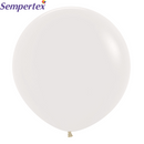 Sempertex Crystal Solid Clear 24" Latex 3pk