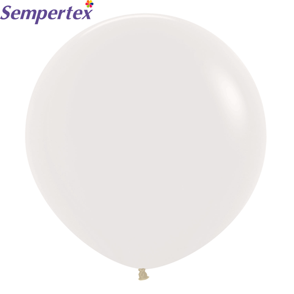 Sempertex Crystal Solid Clear 24" Latex 3pk