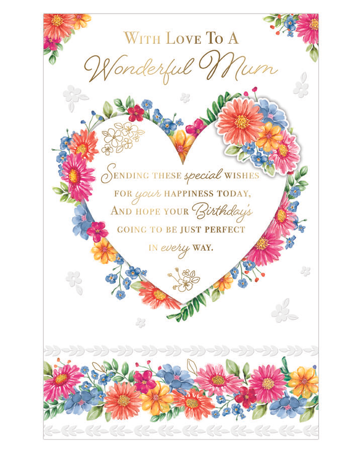 Prelude 6 Pack Cards C375 Birthday Mum