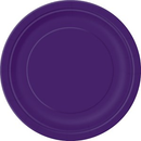 Unique 8 Pack Plates Deep Purple Square 9