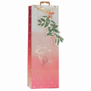 Tiger Feet Gift Bag Christmas Text Bottle 12pk