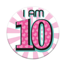Small Badges Age 10 Female 6pk