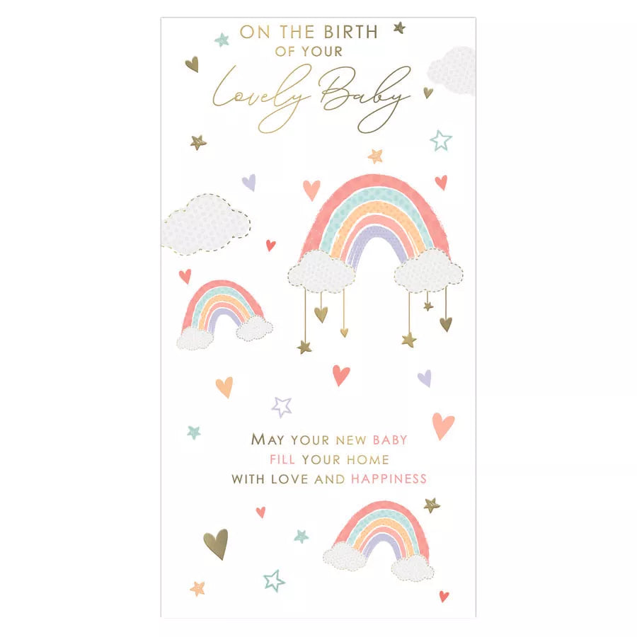 Prelude 6 Pack Cards C55 New Born set featuring colorful, illustrated greeting cards for celebrating new arrivals and newborns.