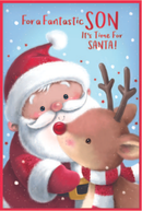 Simon Elvin 6 Pack Cards C75 Christmas Son