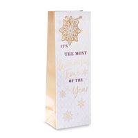 Gift Bag Most Wonderful Time Bottle 6pk