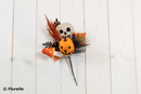 Florelle Artificial Pumpkin Pick Orange 26cm