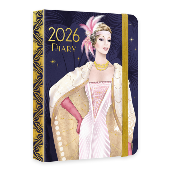 Diary A6 Claire Coxon Art Deco 2027