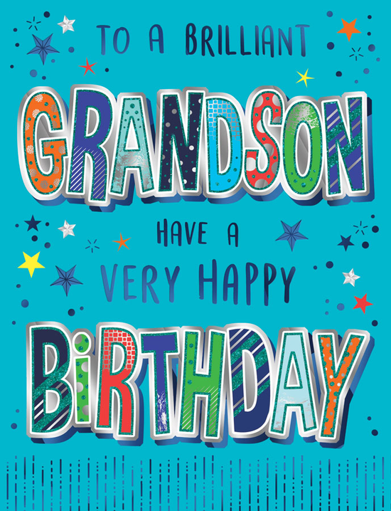 Regal S8 Birthday Grandson 6pk