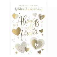 Set of six Prelude Golden Anniversary cards from the Prelude 6 Pack C75 Our Golden Anniversary collection, featuring elegant card designs.