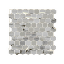 Oaktree Sequin Wall Panel Hexagon Silver 30cm