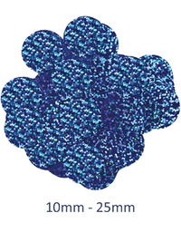 Oaktree Blue Holographic Foil Confetti 25mm x 50g