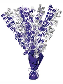 Unique Glitz Centrepiece Age 40 Purple