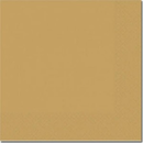 Unique Gold Lunch Napkins 50pk