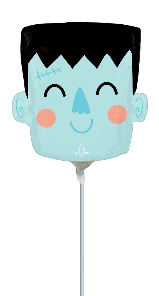 Anagram Monsters Mingle 14" Air Fill Foil Balloon