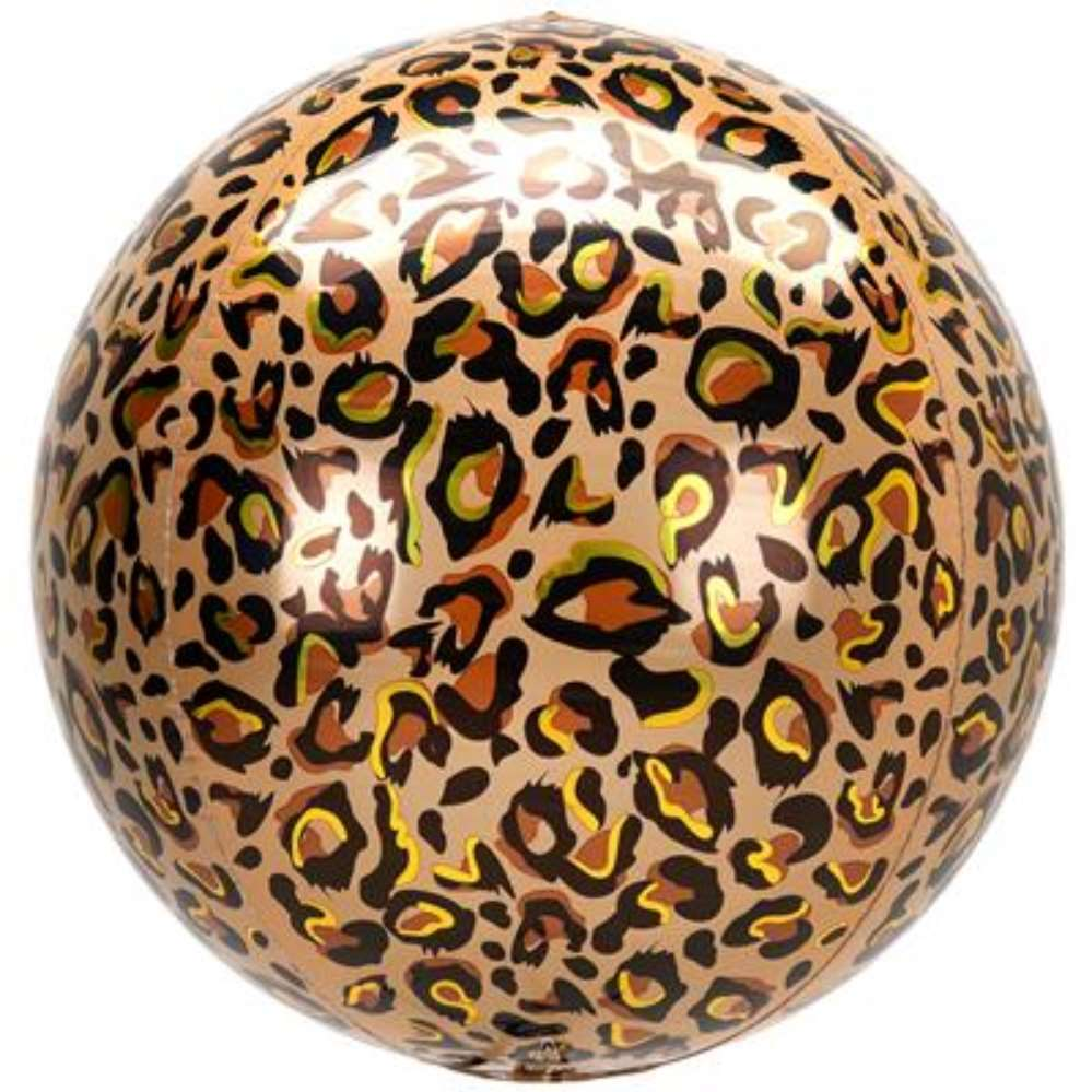 Anagram Leopard Print 16" Orbz Balloon