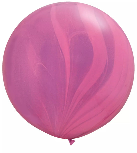 Pink-Violet 30" SuperAgate Latex 2pk