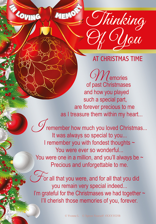 Xpress Yourself Memorial Christmas Open 6pk