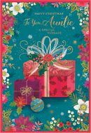 Simon Elvin 6 Pack Cards C50 Christmas Auntie