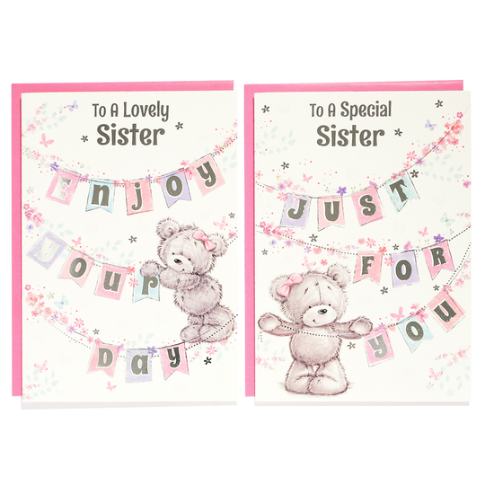 Poppyhill C50 Birthday Sister 12pk