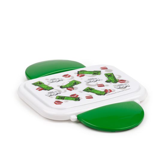 Puckator Lunch Box With Cutlery Minecraft