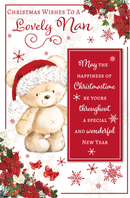 Poppyhill 6 Pack Cards C150 Christmas Nan Cute