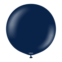 Kalisan Standard Navy Blue 36" Latex Balloons 2pk