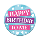 Six small Tiger Feet birthday badges with open designs, perfect for celebrating special occasions.