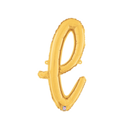 Grabo Foil Balloon Gold 14" Letter L