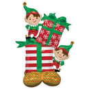 Foil Balloon Supershape Airloonz Christmas Elves
