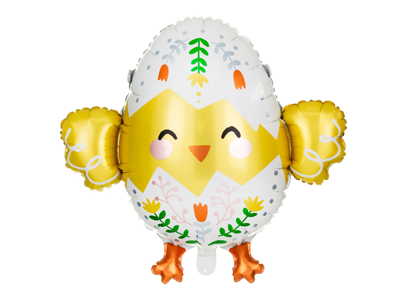Easter Chick In Egg 22" Foil Balloon