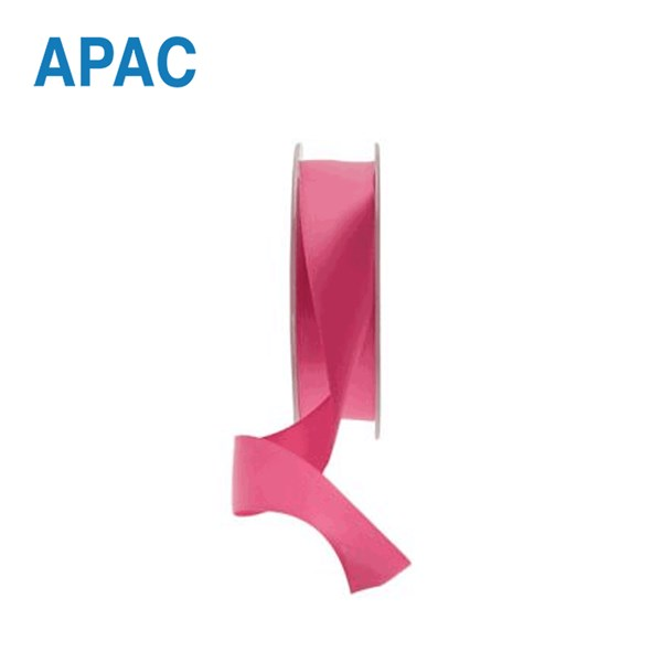 APAC Ribbon Satin Cerise 25mm x 20M