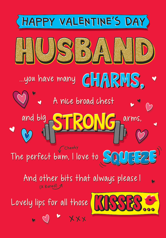 Regal 6 Pack Cards C75 Valentine's Day Husband
