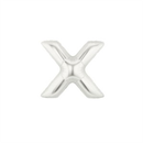 Oaktree Foil Balloon Silver 7" Letter X