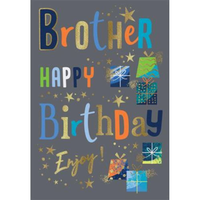 Regal 6 Pack Cards C75 Everyday Birthday Brother
