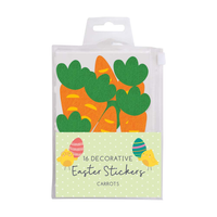 Tallon 16 Pack Easter Stickers Carrots