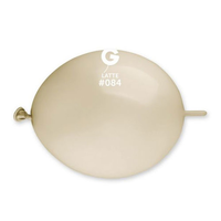 Gemar 100 Pack Latex Balloons Glink Latte 6